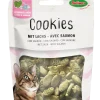 Biscuit à l'herbe à chat et au saumon - 50 gr
