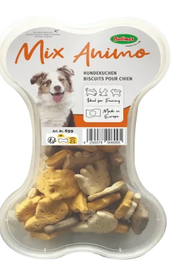 Biscuits animaux, 400 kg boite OS