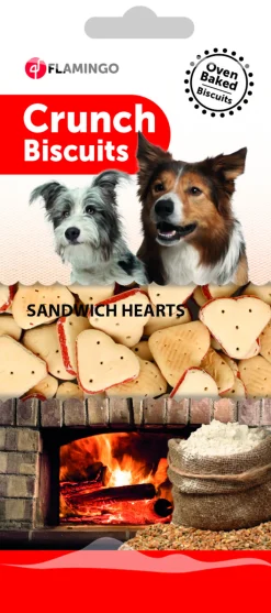Biscuits Sandwich Hearts, 500 g