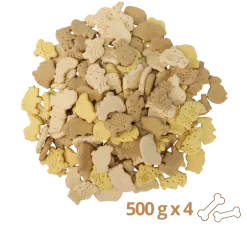 Biscuits Snackies 500 g, 4 sachets