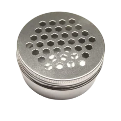 Boite alu perforé avec filtre cellulose amovible - K9-Nose