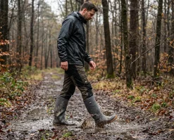 Bottes caoutchouc "FOX" T.44 - vert