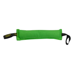 Boudin de motivation long / large, 2 poignées, toile Signature Vert Fluo