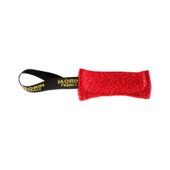 Boudin mini chiot ou petite race, 1 poignée, toile Héritage Rouge