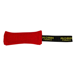 Boudin mini chiot ou petite race, 1 poignée, toile Signature Rouge