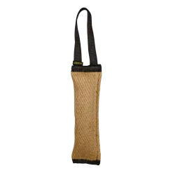 Boudin toile de jute, 1 poignée, 25 cm x diam 7 cm
