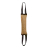 Boudin toile de jute, 2 poignées, 27 cm x diam 7 cm