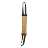 Boudin toile de jute, 2 poignées, 25 cm x diam 6 cm