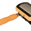 Brosse carde 2 usages