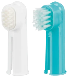 Brosse à dents type doigtier (lot de 2)