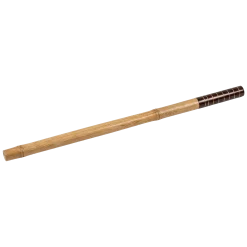 Bâton bambou préparé, fendu en 4