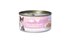 Bubi nature chat filet de poulet, 140 gr