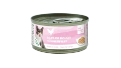 Bubi Nature chat filt de poulet, 70 g