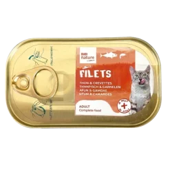 Bubi Nature chat thon et crevettes en gelée, 85 g