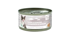 Bubi Nature chat thon et sardine, 70 g