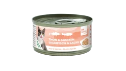 Bubi Nature chat thon et saumon, 70 g