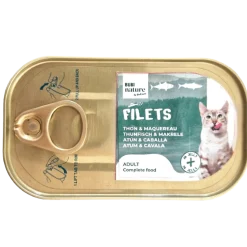 Bubi Nature chat thon / maquereau en gelée, 85 g