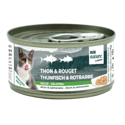 Bubi Nature chat thon / rouget, gelée, 70 g