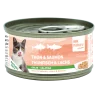 Bubi Nature chat thon / saumon, gelée, 70 g