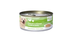 Bubi Nature chien pomme et poulet, 150 g