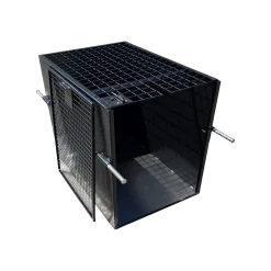 Cage capture avec passe lasso et porte guillotine