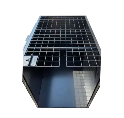 Cage capture avec passe lasso et porte guillotine