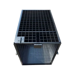 Cage capture avec passe lasso et porte guillotine