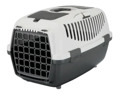 Cage Cargo Dog T2 55 x 37 x 34 cm (gris/blanc)