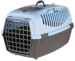 Cage Cargo Dog T3 61 x 40 x 38 cm (gris/ bleu)