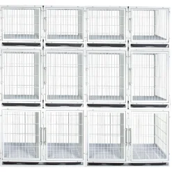 Cage de gardiennage en métal - M