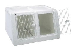 Cage de transport Autobox plastique - Double