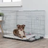 Cage de transport métal pliante, 2 portes, taille 4