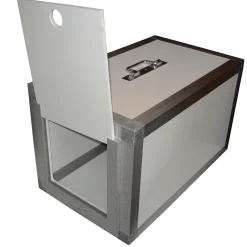 Cage polyvalente ALU / PVC haute densité 50 x 29 x 29 cm