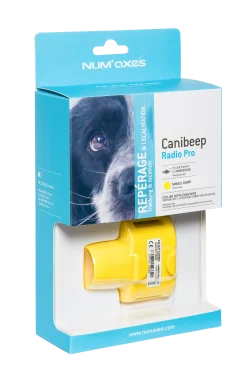 Canibeep Radio (collier supplémentaire) JAUNE