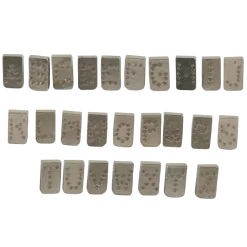 Caractères 5 mm seul (chiffre ou lettre ) pour pince à tatouter