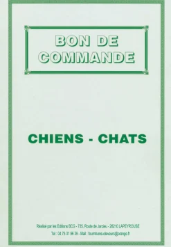 Carnet de bon de commande 40 expl