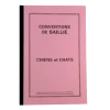 Carnet de convention de Saillies