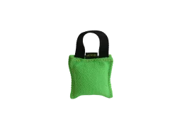 Carré de mordant 9 x 9 cm, toile Signature Vert Fluo