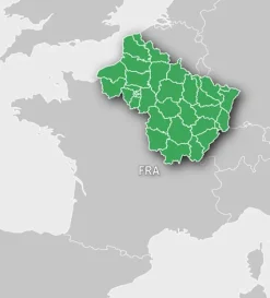 Carte topo France Nord Est GARMIN