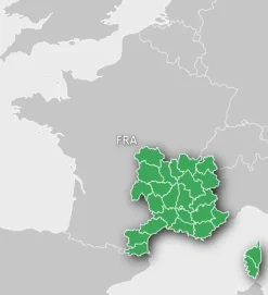 Carte topo France Sud Est GARMIN