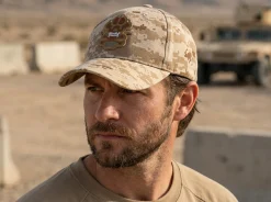 Casquette CAM DESERT avec écussons K9 patte