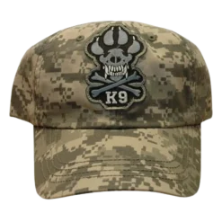 Casquette CAM EUROPE DIGIT avec ecussons K9 Patte