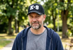 Casquette noire broderie K-9