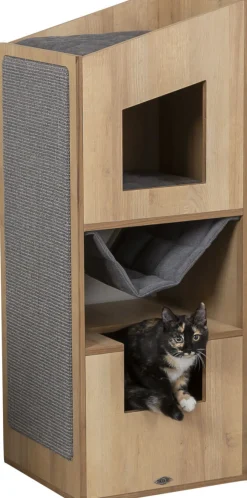 Cat Tower CityStyle, 105 cm, brun,gris