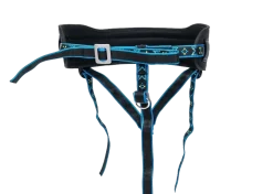 Ceinture Baudrier MANMAT Canicross Belt - wild bleu - M