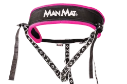 Ceinture Baudrier MANMAT Canicross Belt - Pink - M