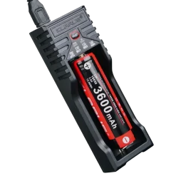 Chargeur pour batterie rechargeable klarus K1