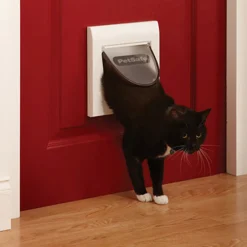 Chatière Petsafe, ouverture magnétique, blanc