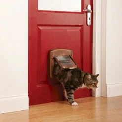 Chatière Petsafe 420, ouverture magnétique, brun