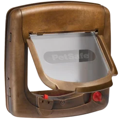 Chatière Petsafe 420, ouverture magnétique, brun